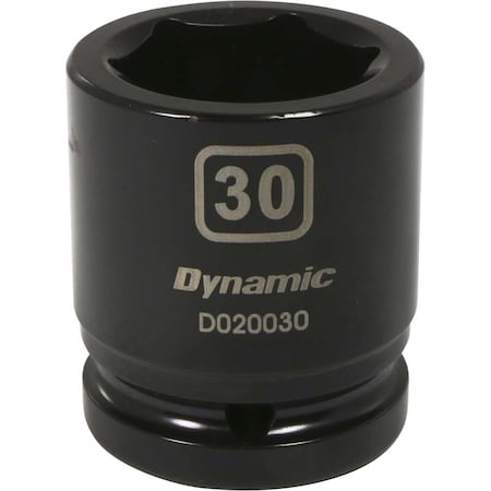 Tools 3/4 Drive 6 Point Metric, 30mm Standard Length, Impact Socket